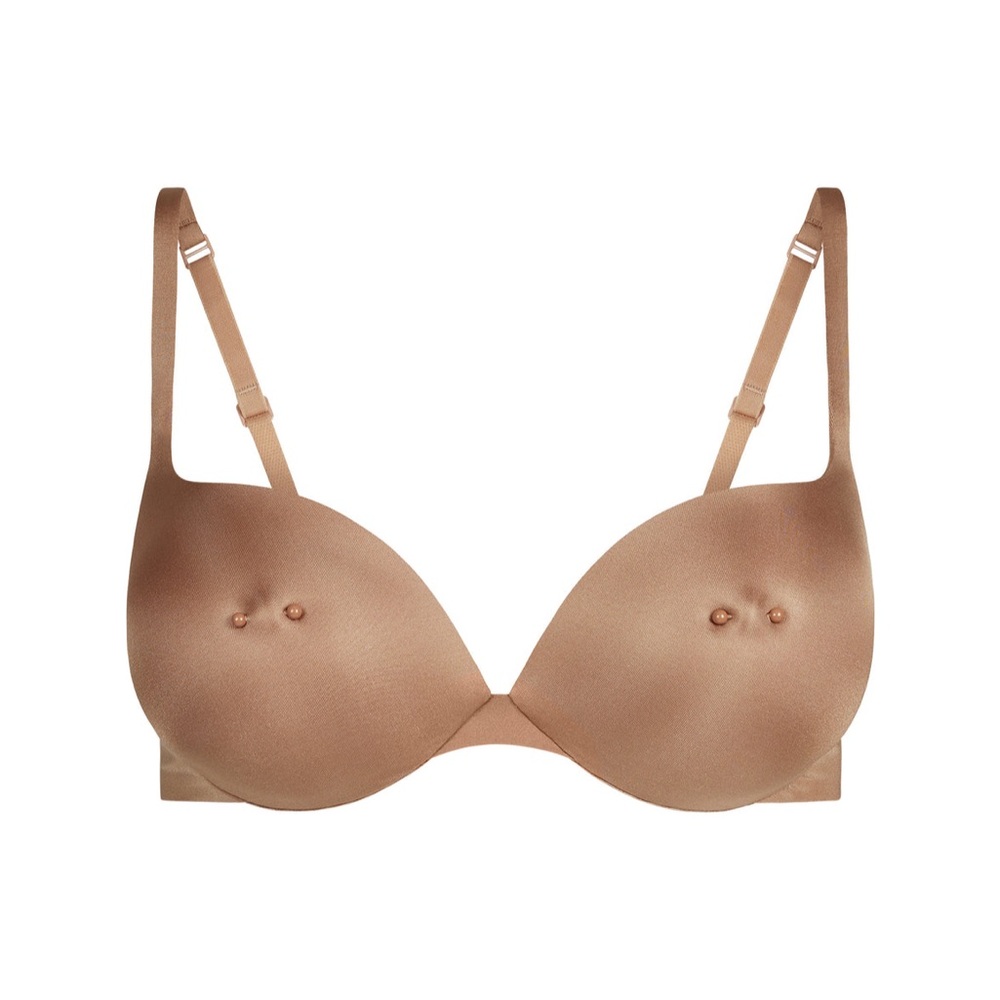 SKIMS Pierced Nipple Push Up Bra